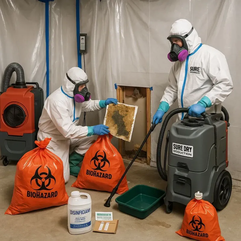 Contaminated Water Handling Protocols process in Clarcona, FL