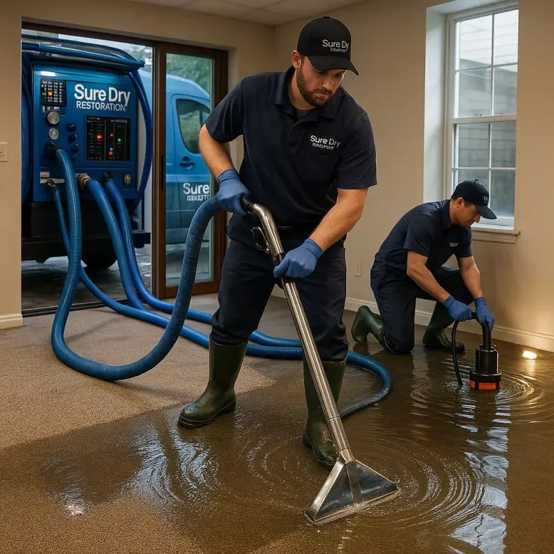 Water Extraction and Removal process in Clarcona, FL